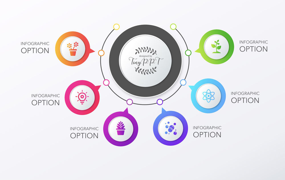 Successful Business Concept Circle