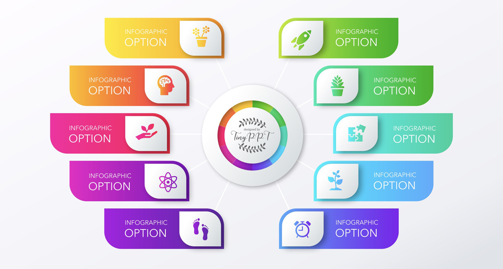 Successful Business Concept Circle